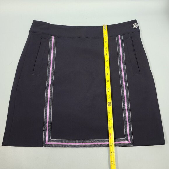 EP Pro 17" Golf Skort Skirt Navy Blue  Women's Size 4 With Pockets - Picture 6 of 8